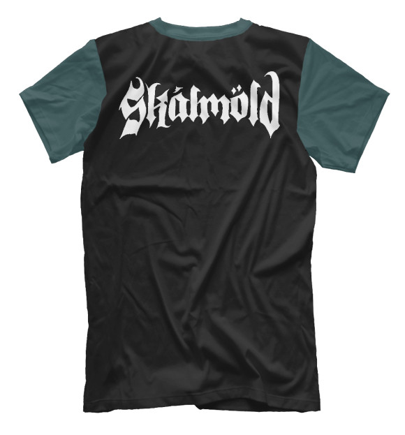 Мужская футболка с изображением Skalmold цвета Белый