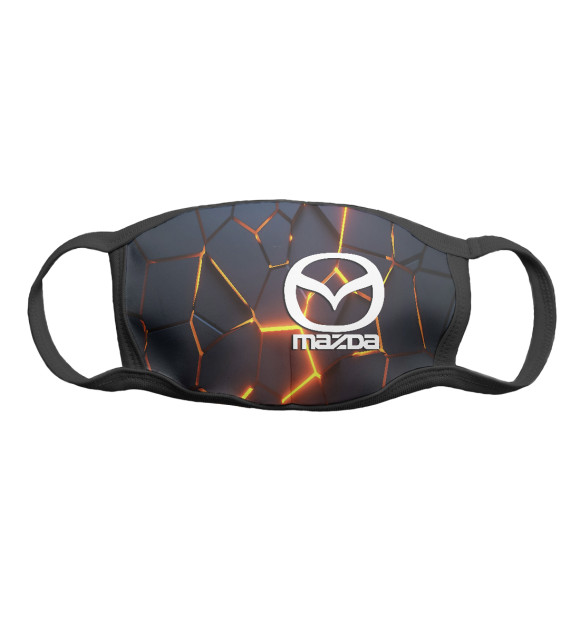 Маска тканевая с изображением Mazda | Мазда цвета Белый