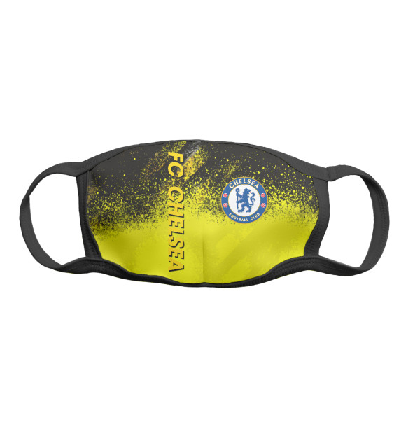 Маска тканевая с изображением Chelsea | Челси цвета Белый