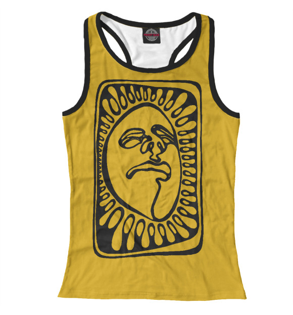 Женская майка-борцовка с изображением ЯРИЛО цвета Белый