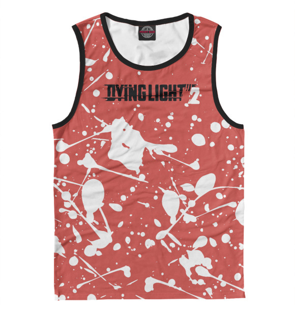 Майка для мальчика с изображением Dying Light цвета Белый