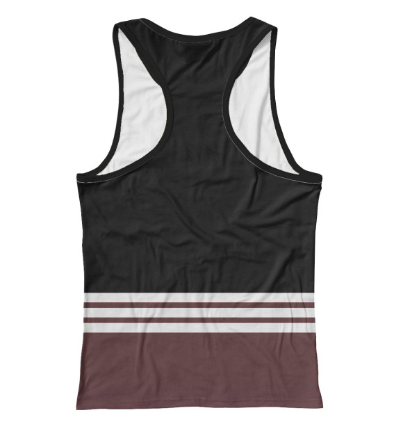 Женская майка-борцовка с изображением Cool Barista For Men Women цвета Белый