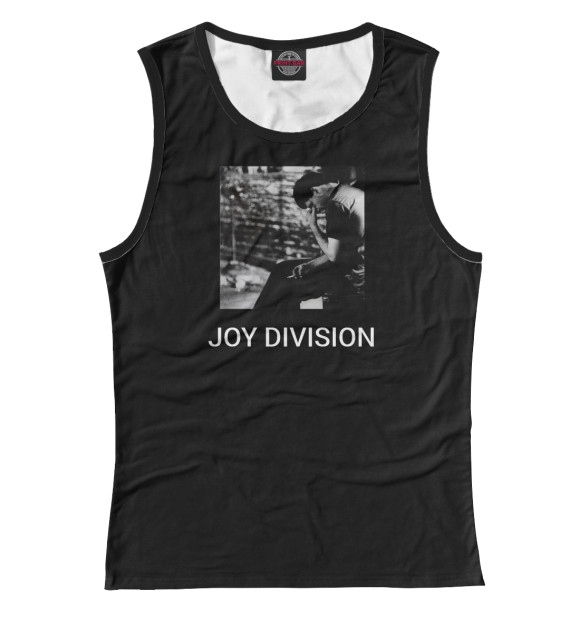 Майка для девочки с изображением JOY dIVISION цвета Белый