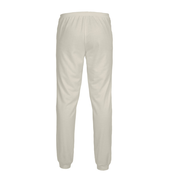 Мужские спортивные штаны с изображением Морской путешественник цвета Белый