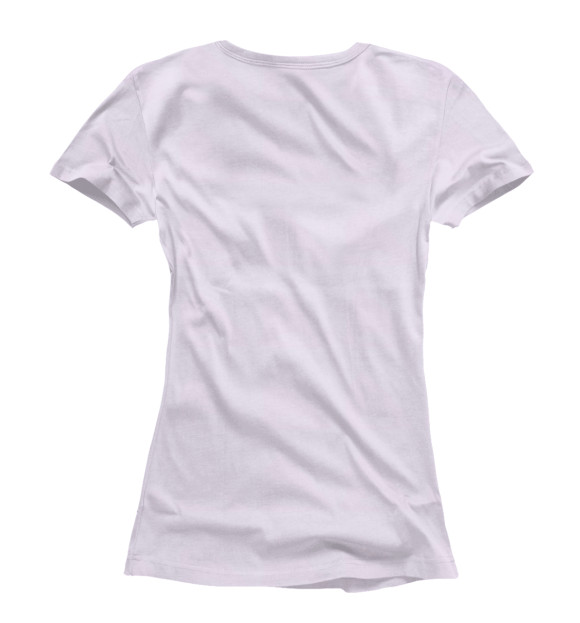 Женская футболка с изображением Ходячий замок цвета Белый