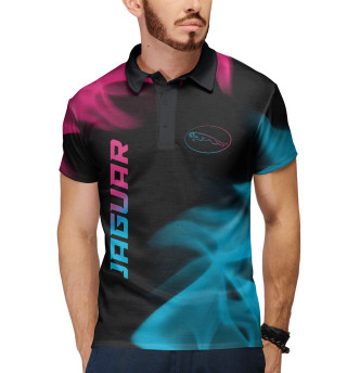 Мужское поло Jaguar Neon Gradient (smoke)