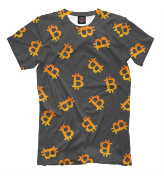 Мужская футболка Bitcoin
