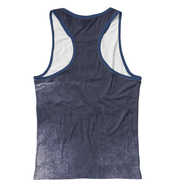 Женская майка-борцовка с изображением One Million Miles Club цвета Белый