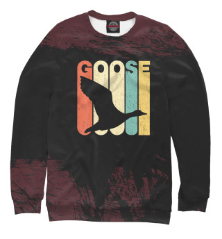 Женский свитшот Vintage Retro Style Goose