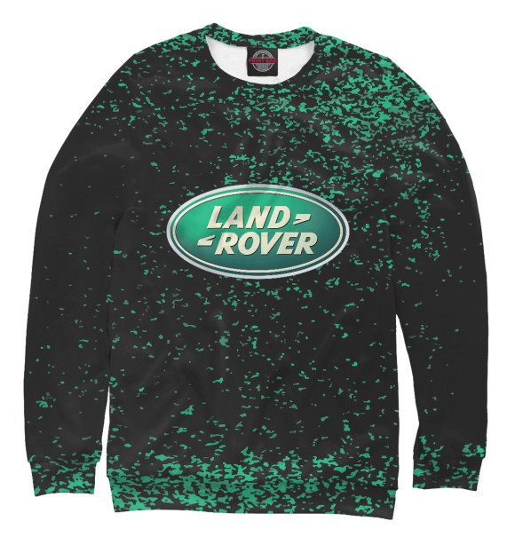 Свитшот для девочек с изображением Land Rover цвета Белый