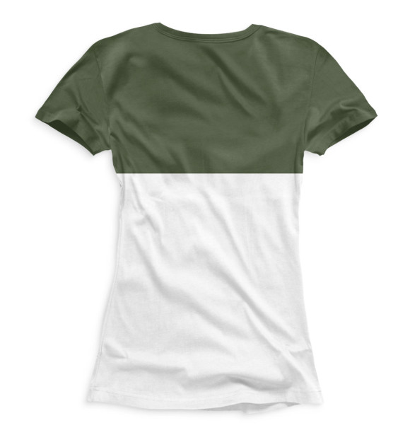 Женская футболка с изображением Мамикс цвета Белый