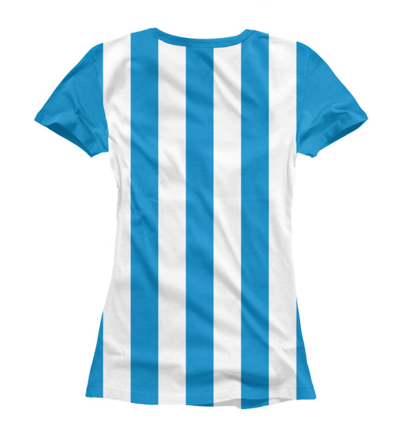 Женская футболка с изображением ФК Самарканд цвета Белый