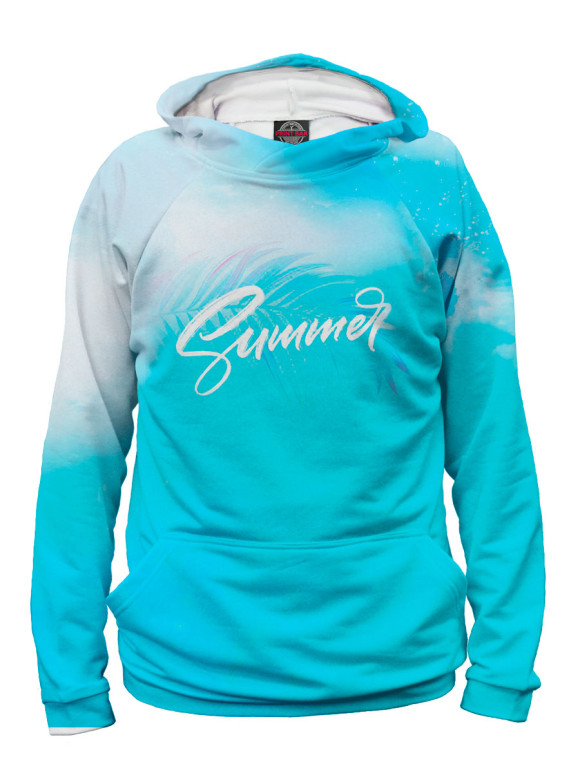 Женское худи с изображением Wildberries цвета Белый