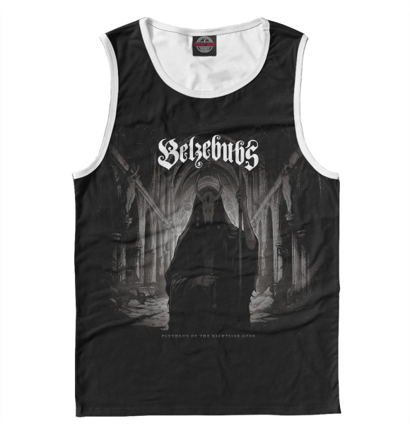 Майка для мальчика с изображением Belzebubs цвета Белый