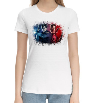 Хлопковая футболка для девочек Resident Evil