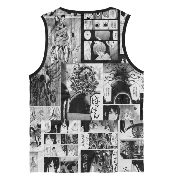 Майка для мальчика с изображением Девочка, которая видит это цвета Белый