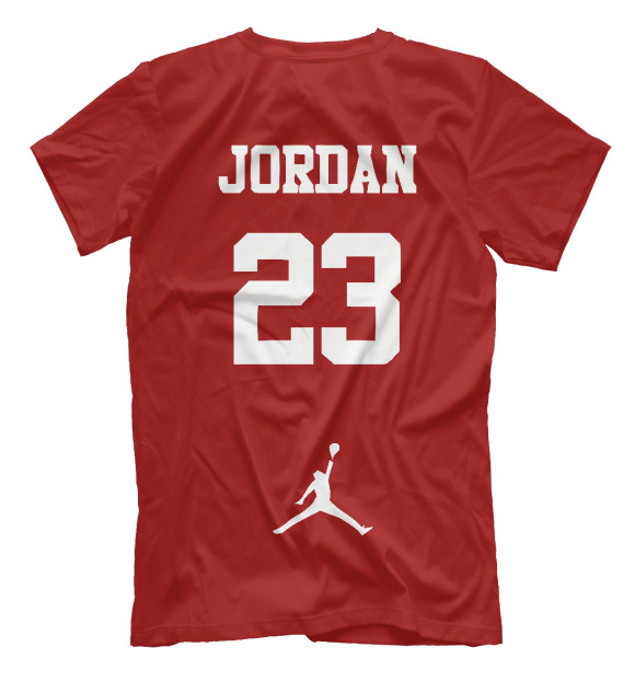 Мужская футболка с изображением Jordan 23 цвета Белый