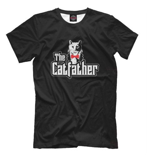 Футболки Print Bar CATS The Catfather футболки print bar cats the catfather