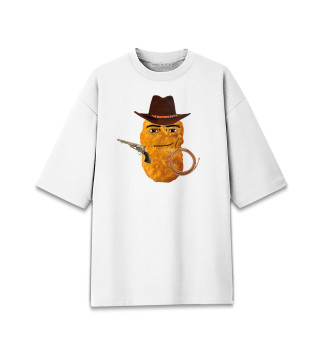 Женская футболка оверсайз Cowboy Nuggets