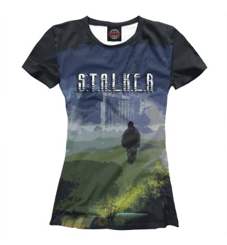 Женская футболка Stalker