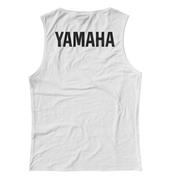 Майка для девочки с изображением Yamaha цвета Белый