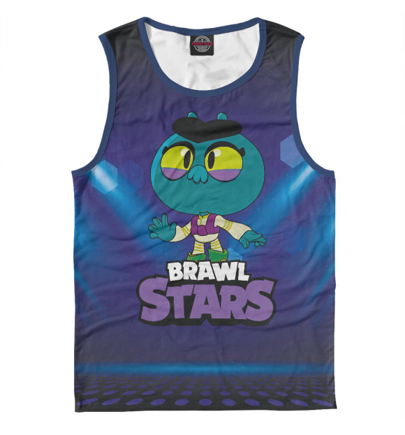 Майка для мальчика с изображением BrawlStars Eve Ева цвета Белый