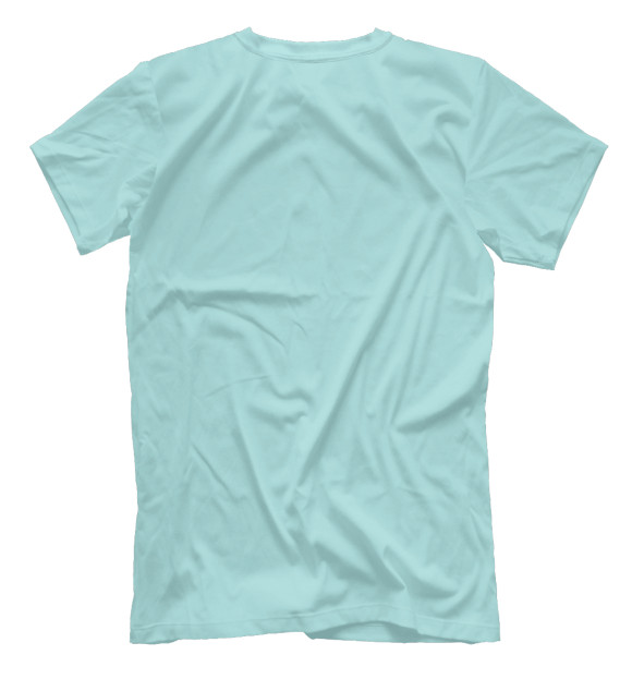Мужская футболка с изображением Аяка Геншин импакт цвета Белый