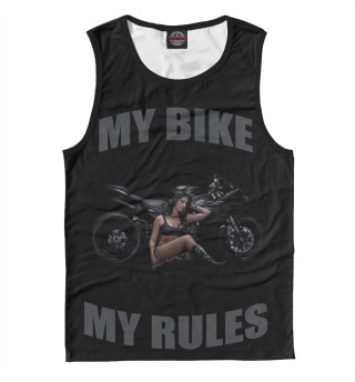 Майка для мальчика My bike - my rules