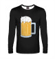 Мужской лонгслив Beer Cat