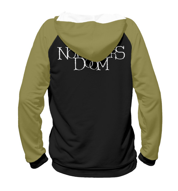 Женское худи с изображением Novembers doom цвета Белый