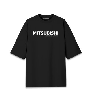 Футболка для девочек оверсайз Mitsubishi | Pro Racing
