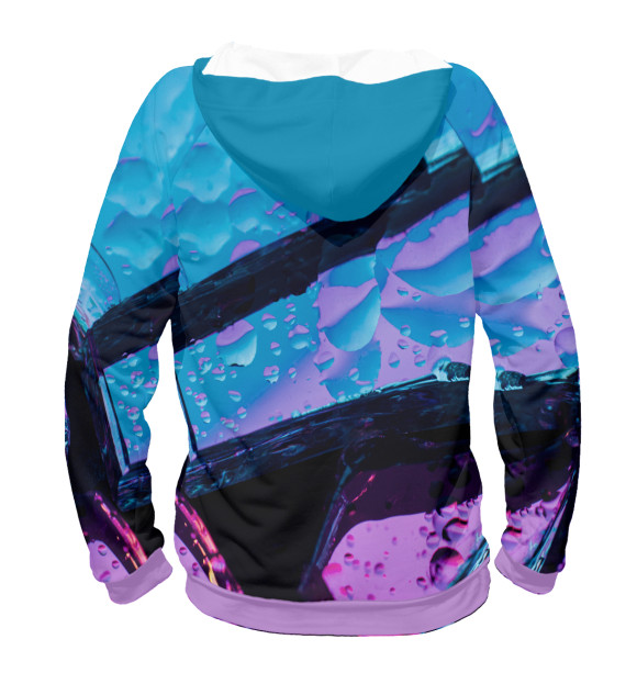 Мужское худи с изображением Multicolor цвета Белый