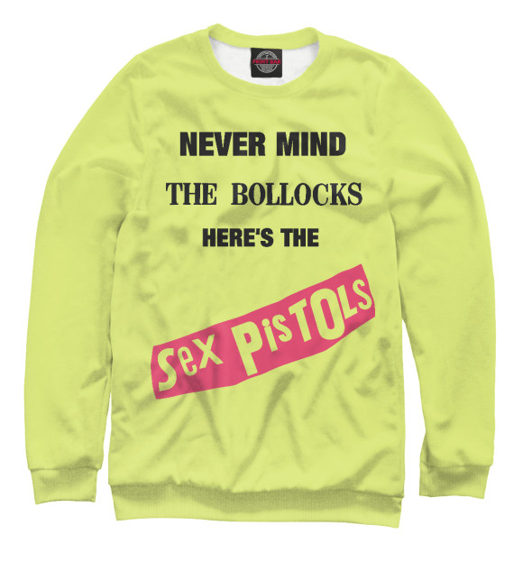 Свитшот для девочек с изображением Sex Pistols цвета Белый