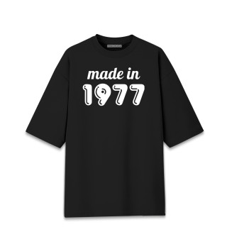 Мужская футболка оверсайз Made in 1977