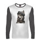 Мужской лонгслив WALK WITH HUSKY