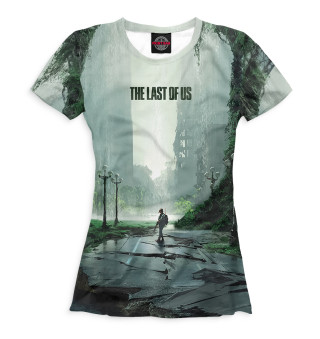 Женская футболка Город The Last of Us