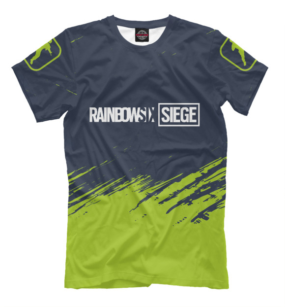 Футболка для мальчиков с изображением Rainbow Six Siege / Краска цвета Белый