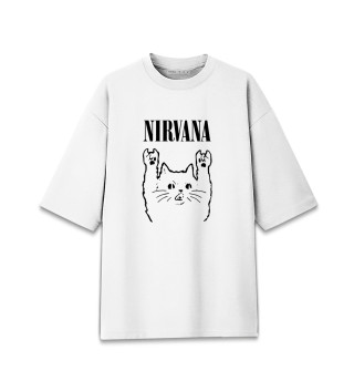 Мужская футболка оверсайз Nirvana