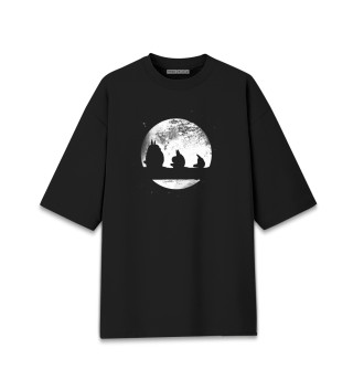 Женская футболка оверсайз Planet Totoro