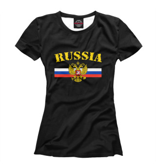 Футболка для девочек Россия