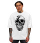 Мужская футболка оверсайз Cool skull