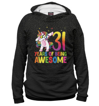 Мужское худи 31 Years Old Birthday Unico