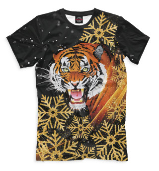 Мужская футболка Тигр