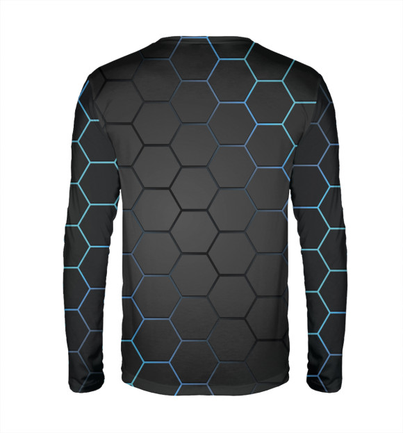 Мужской лонгслив с изображением Crysis цвета Белый