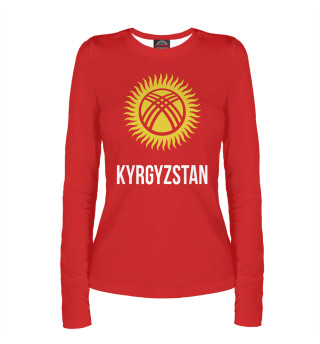 Лонгслив для девочки Киргизстан
