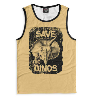 Майка для мальчика Save the dinos
