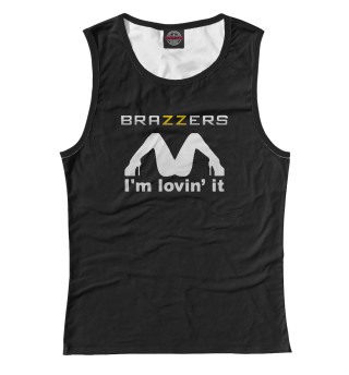 Майка для девочки Brazzers i'm lovin' it