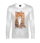 Мужской лонгслив Tiger cat
