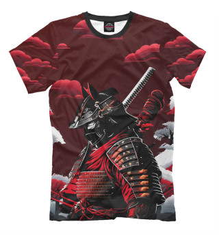 Мужская футболка Одинокий самурай
