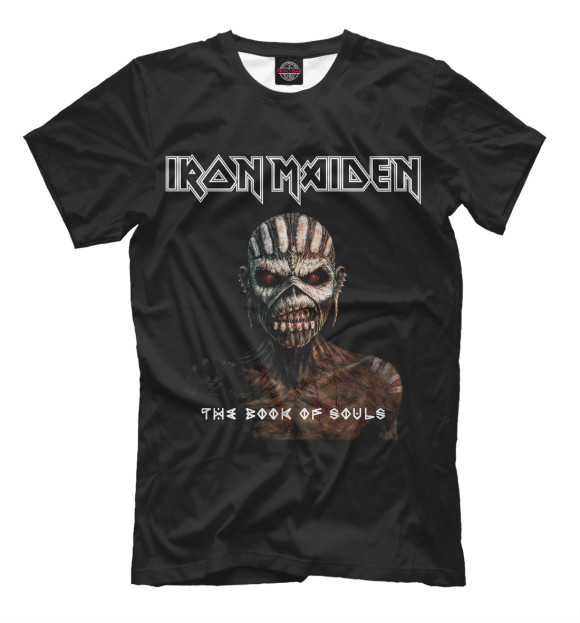 Футболка для мальчиков с изображением Ironmaiden цвета Белый